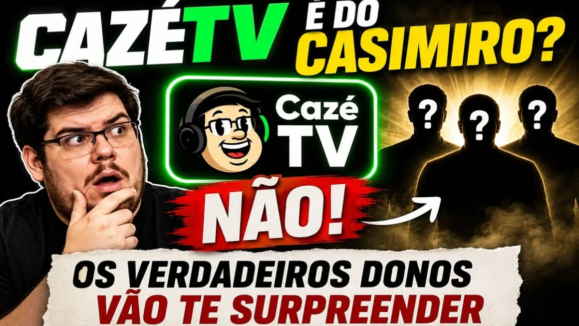 CazéTV é do Casimiro? Não! Os verdadeiros donos vão te surpreender